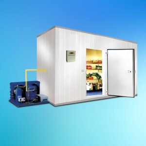 Tempkold 7.5ft x 9.5ft x 8ft Walk-In Freezer with Floor and Top Mount Refrigeration